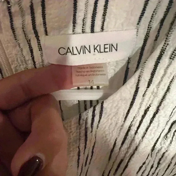 Calvin Klein Ruffle Dress - Picture 7 of 8